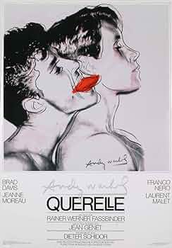 額装品/Querelle Blue/ウォーホル ヴィンテージ アートポスター Querelle (Blue) (ポスター)Querelle (Blue) (poster)|アンディ